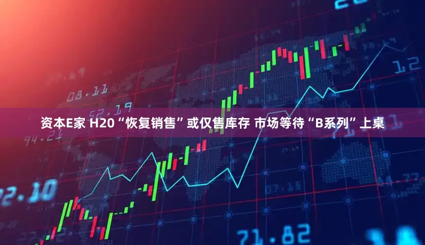资本E家 H20“恢复销售”或仅售库存 市场等待“B系列”上桌