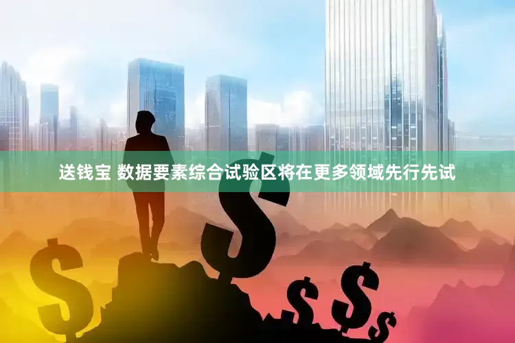 送钱宝 数据要素综合试验区将在更多领域先行先试