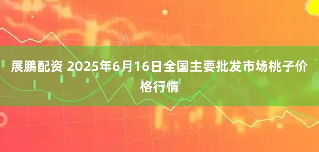 展鵬配资 2025年6月16日全国主要批发市场桃子价格行情