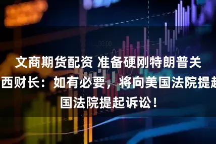 文商期货配资 准备硬刚特朗普关税？巴西财长：如有必要，将向美国法院提起诉讼！